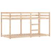 vidaXL Lit superpos&eacute; sans matelas 90x200 cm bois de pin massif