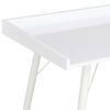 vidaXL Bureau Blanc 90x50x79 cm