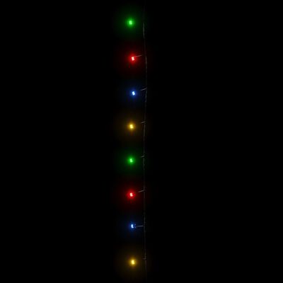 vidaXL Guirlande LED avec 1000 LED Multicolore 100 m PVC