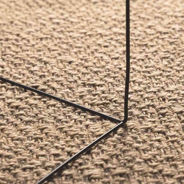 vidaXL Tapis ZIZUR 200x290 cm aspect de jute intérieur et extérieur