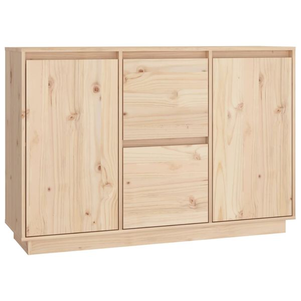 vidaXL Buffet 111x34x75 cm Bois massif de pin