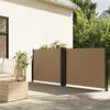 vidaXL Auvent lat&eacute;ral r&eacute;tractable taupe 100x1000 cm