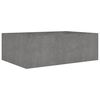 vidaXL Lit sur&eacute;lev&eacute; de jardin 120x80x40 cm acier corten