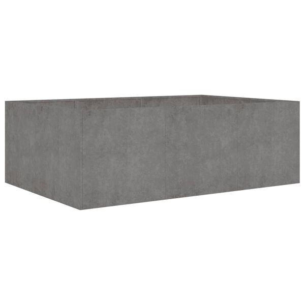 vidaXL Lit sur&eacute;lev&eacute; de jardin 120x80x40 cm acier corten