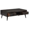 vidaXL Table basse bois de manguier massif 100x60x35 cm