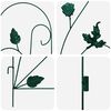 vidaXL Cl&ocirc;ture de jardin Treillis Vert 307 x 54,5 x 0,3 cm