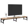 vidaXL Support de moniteur Ch&ecirc;ne artisanal 105 x 23 x 15,5 cm