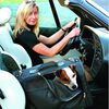 FLAMINGO Sac de transport animaux de compagnie Noir 54x25,5x36,5 cm