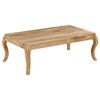 vidaXL Table basse 110x60x40 cm Bois de manguier massif
