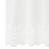 vidaXL Rideau en Dentelle avec des rideaux Blanc 80 x 150 cm Polyester