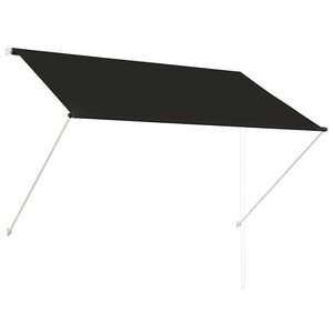 vidaXL Auvent r&eacute;tractable 200x150 cm Anthracite