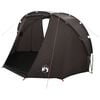 vidaXL Tente de p&ecirc;che 5 personnes marron imperm&eacute;able