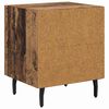 vidaXL Cabinet de chevet avec tiroir Bois ancien 40 x 35 x 47,5 cm