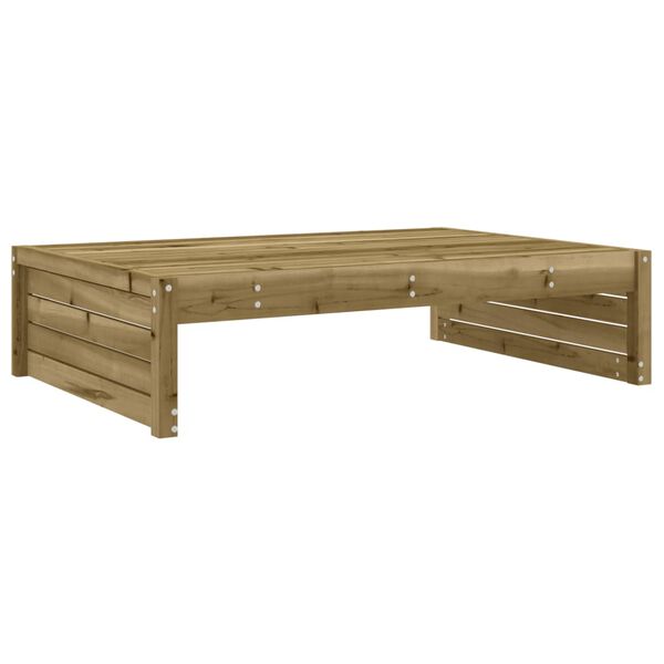 vidaXL Salon de jardin 2 pcs bois de pin imprégné