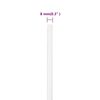 vidaXL Corde de bateau Blanc complet 8 mm 500 m Polypropyl&egrave;ne
