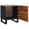 vidaXL Tables de chevet 2 pcs 40x33x46 cm Bois massif de r&eacute;cup&eacute;ration