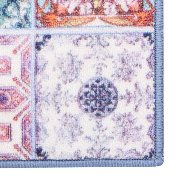 vidaXL Tapis de couloir Mosa&iuml;que 80x350 cm