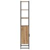 vidaXL Armoire de salle de bain ch&ecirc;ne artisanal 33 x 33 x 185,5 cm