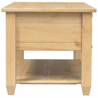 vidaXL Table basse avec tiroirs Corona 100x48x45 cm bois de pin massif