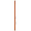 vidaXL T&ecirc;te de lit Brun cire 105,5 x 4 x 104 cm Pin massif