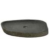 vidaXL Lavabo Gris (38-45) x (30-35) x 15 cm Pierre de Rivi&egrave;re