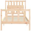 vidaXL Cadre de lit sans matelas 90x200 cm bois de pin massif