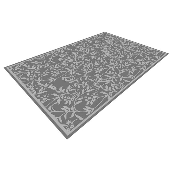 Eurotrail Tapis d'ext&eacute;rieur Relax 200x270 cm gris