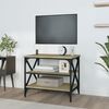 vidaXL Meuble TV Ch&ecirc;ne sonoma 60x40x50 cm Bois d'ing&eacute;nierie