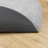 vidaXL Tapis IZA poils courts style scandinave gris &Oslash; 100 cm