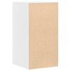 vidaXL Commode d'angle blanc 40x41x76 cm bois d'ing&eacute;nierie