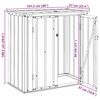 vidaXL Bo&icirc;te de Rangement de Jardin Noir 101,5 x 57 x 100,5 cm Acier