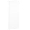 vidaXL Store V&eacute;nitien R&eacute;glable Blanc 213 x 80 cm PVC