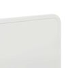 vidaXL T&ecirc;te de lit Blanc 180 cm Bois d'ing&eacute;nierie