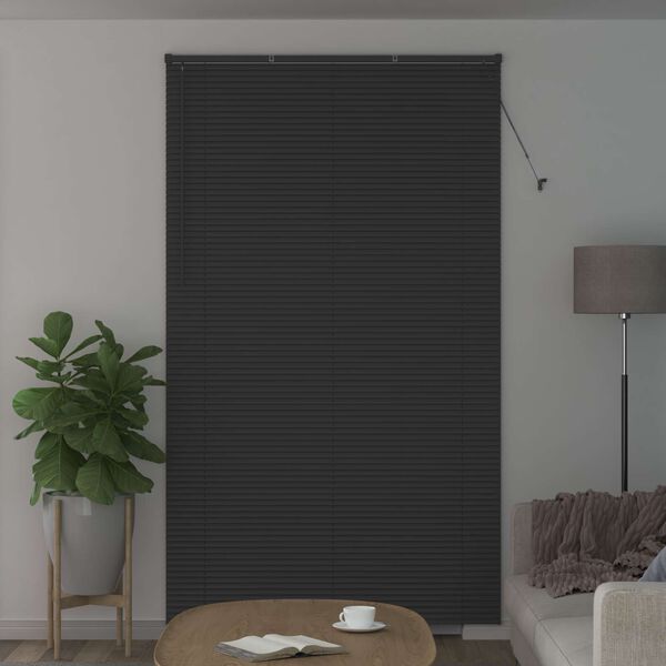 vidaXL Store V&eacute;nitien R&eacute;glable Gris Argent&eacute; 213 x 130 cm PVC