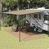 vidaXL Tapis de tente 250x600 cm Taupe