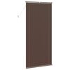 vidaXL Store V&eacute;nitien R&eacute;glable Marron fonc&eacute; avec motif 213 x 90 cm PVC