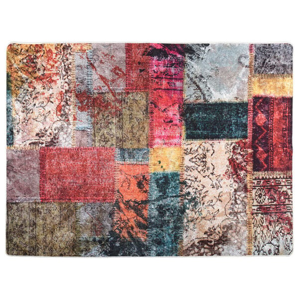 vidaXL Tapis lavable multicolore 400x300 cm