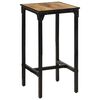 vidaXL Table de bar 60x55x107 cm bois de manguier massif brut