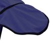vidaXL Couverture &Eacute;quine Bleu marine Polyester