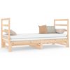 vidaXL Lit coulissant sans matelas 2x(90x190) cm