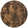 vidaXL Plateau de table Ch&ecirc;ne fum&eacute; &Oslash; 60 x 1,5 cm Bois d'ing&eacute;nierie