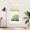 vidaXL Store pliss&eacute; cr&egrave;me 85x200 cm largeur du tissu 84,4 cm polyester