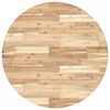 vidaXL Dessus de table rond &Oslash;90x2 cm bois massif d'acacia