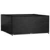 vidaXL Housse de salon de jardin 16 &oelig;illets 205x205x90 cm carr&eacute;