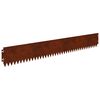 vidaXL Bordure de pelouse avec bord sup&eacute;rieur pli&eacute; 20 pc 103x15cm