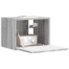 vidaXL Meuble TV mural Gris Sonoma 39 x 31 x 29,5 cm Bois d'ing&eacute;nierie