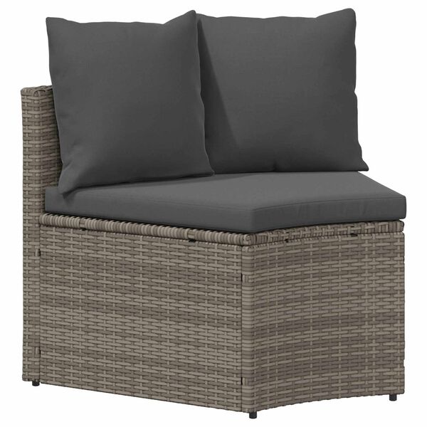 vidaXL Ensemble de Canap&eacute;s 2 pcs Gris
