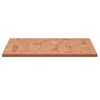 vidaXL Comptoir de salle de bain 80x40x1,5 cm bois massif de h&ecirc;tre