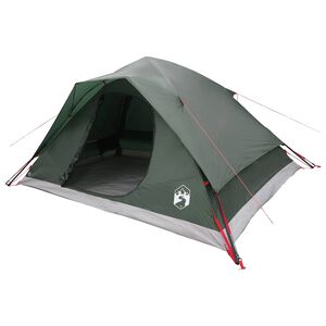 vidaXL Tente Instantan&eacute;e avec toit Vert arm&eacute;e 305 x 215 x 140 cm