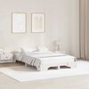 vidaXL Cadre de lit Blanc 120 x 200 cm Pin massif